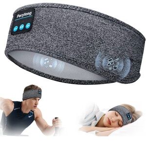 Gray Bluetooth Headband